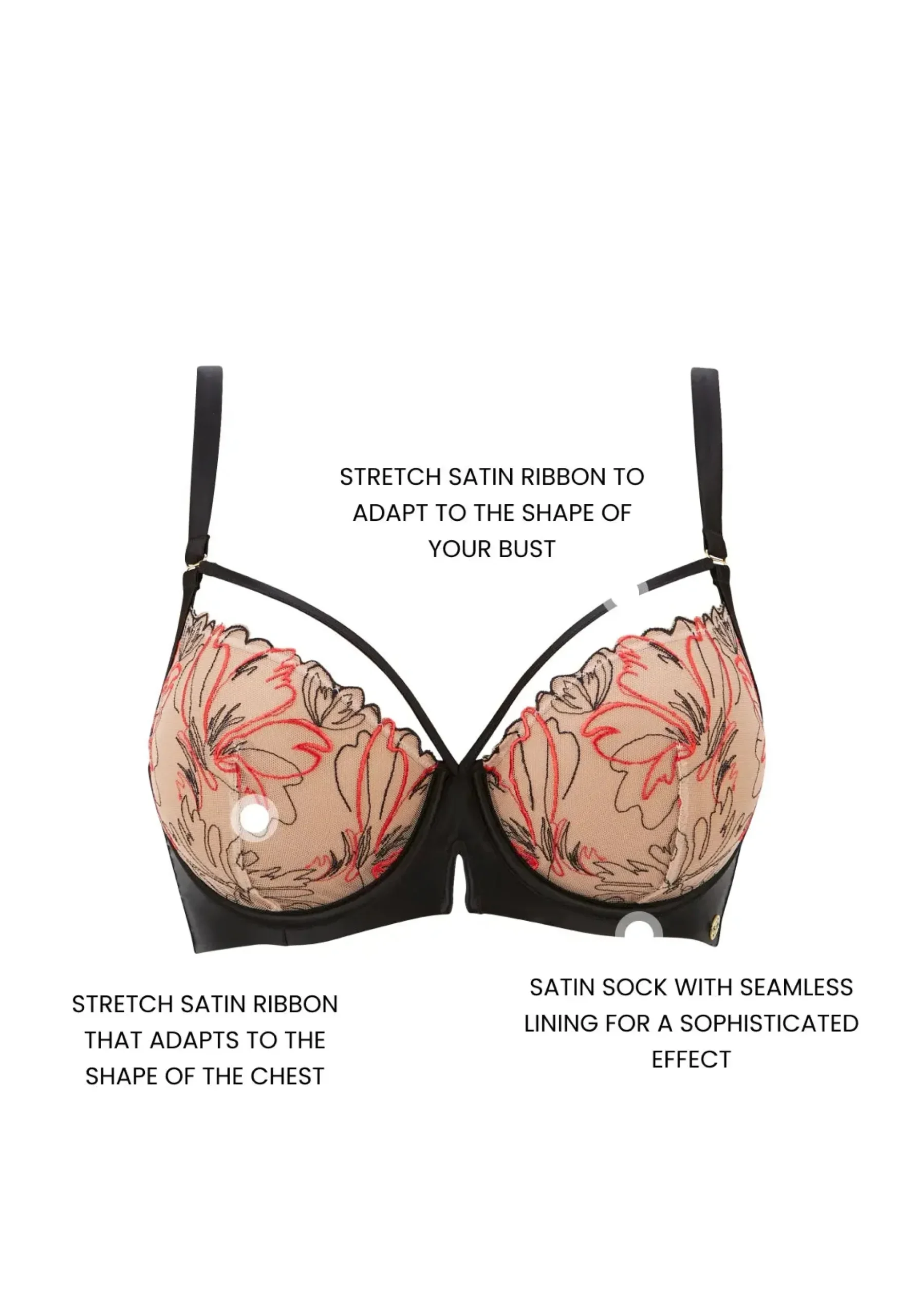 Half cup bra Alberta