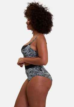 High-waisted swim briefs Seychelles
