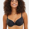 Lightly lined half cup bra Unseen