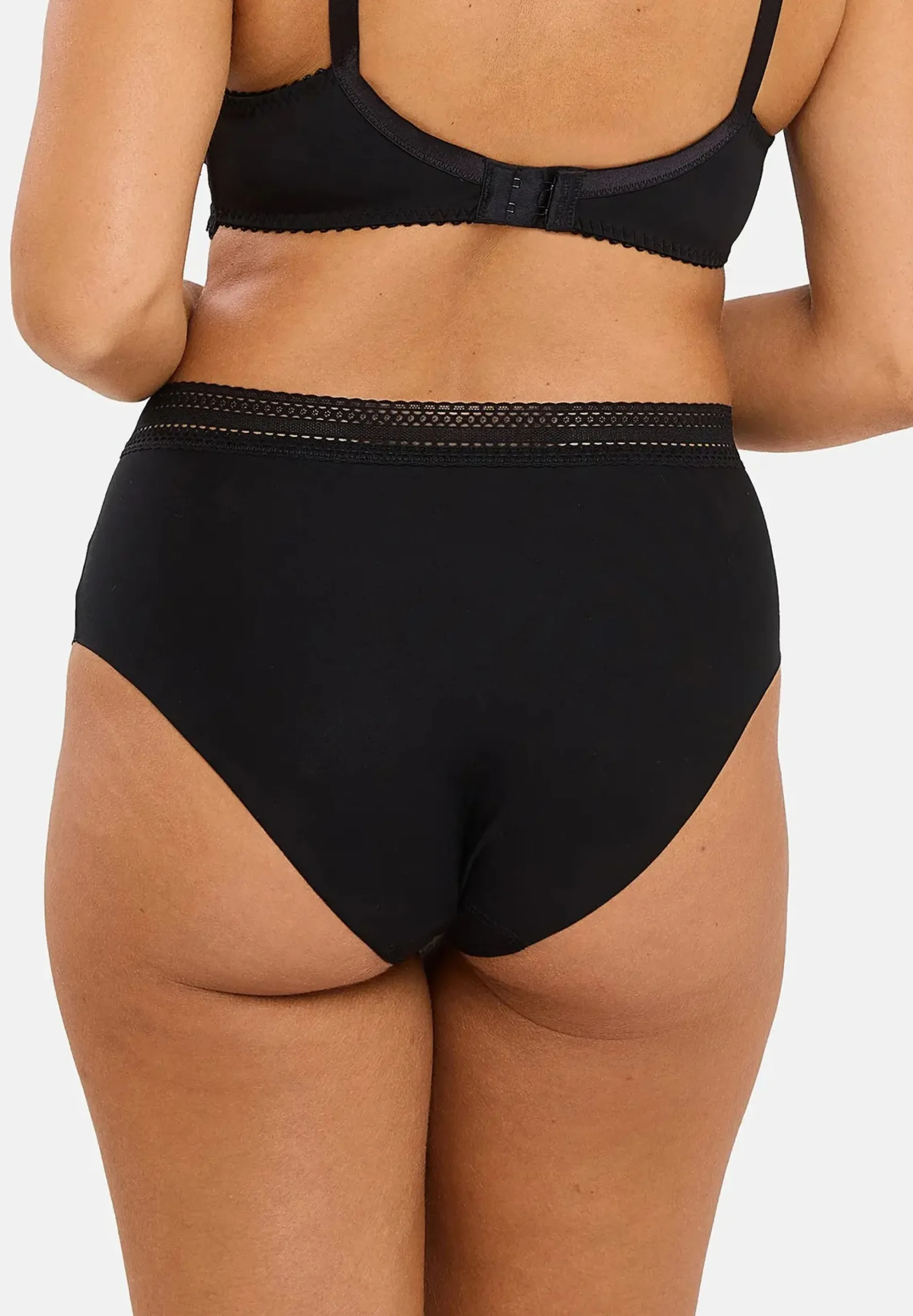 Pack of 2 medium briefs Invisible Coton