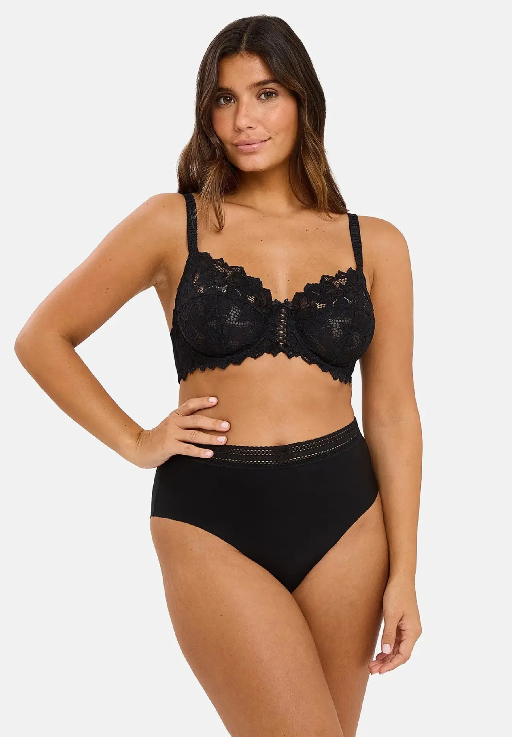 Pack of 2 medium briefs Invisible Coton