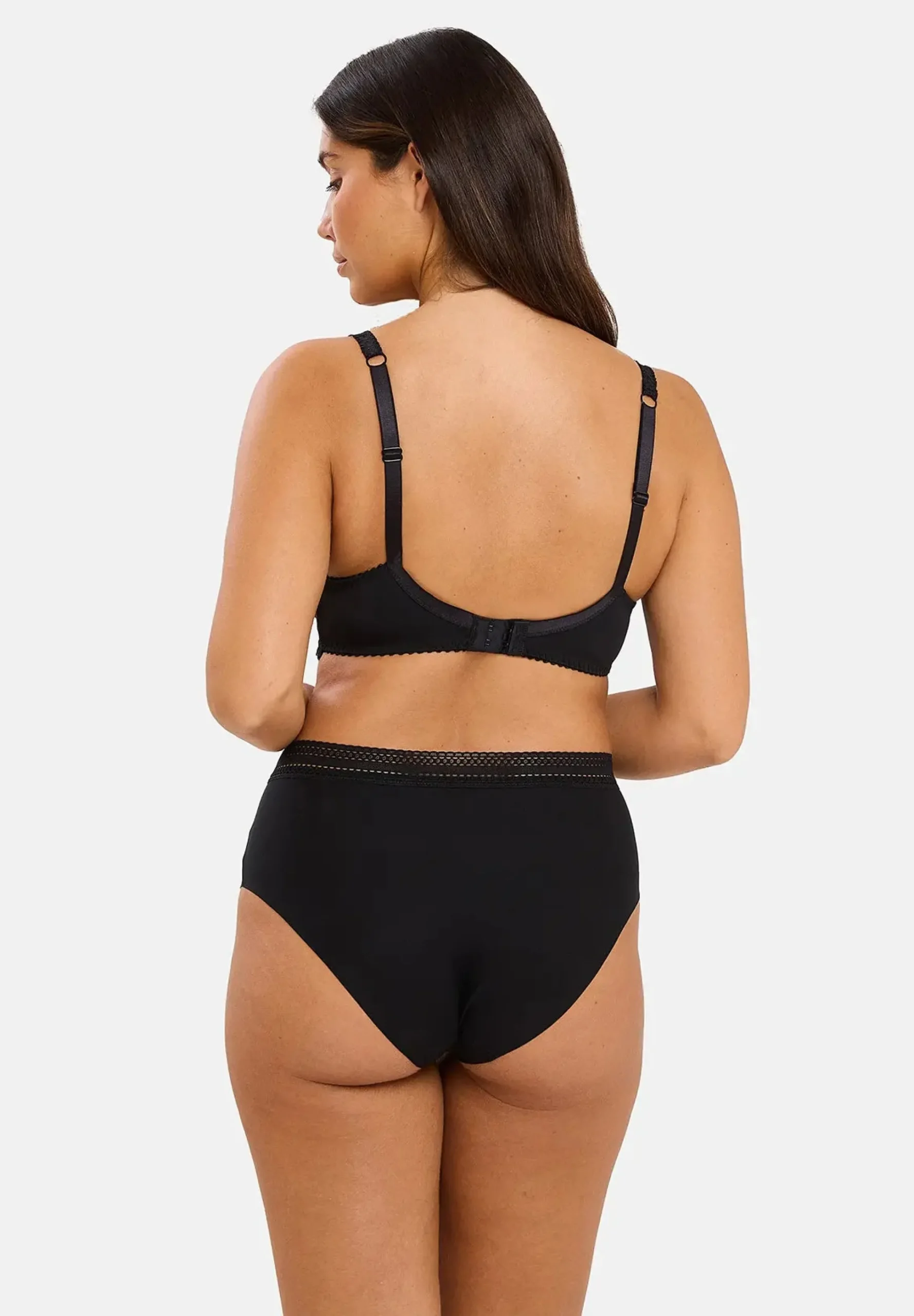 Pack of 2 medium briefs Invisible Coton