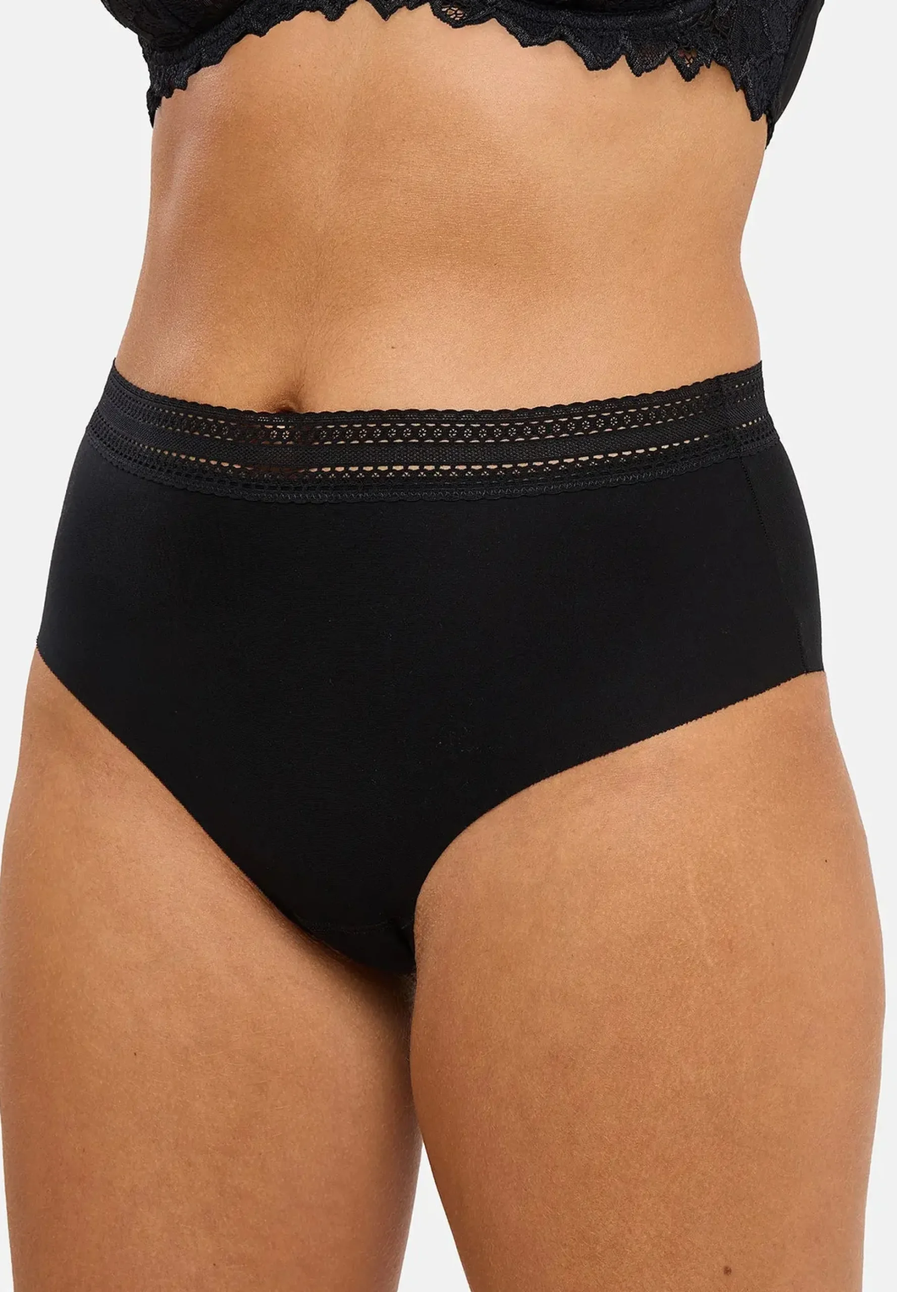 Pack of 2 medium briefs Invisible Coton