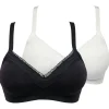 Pack of 2 wireless bralettes Agathe