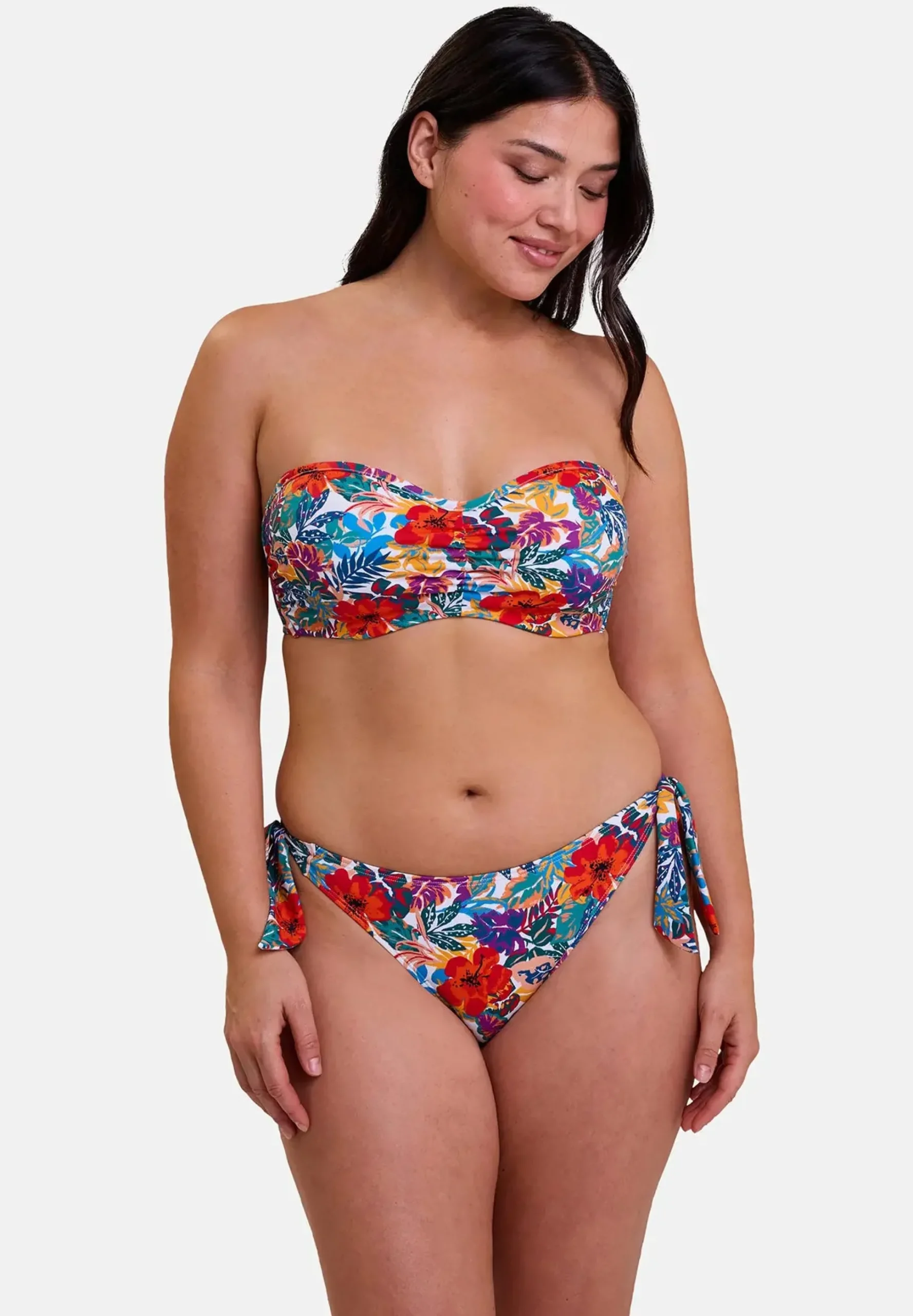 Underwired bandeau bikini top Curaçao