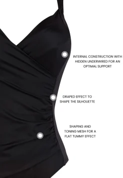 Underwired one-piece shaping swimsuit Aruba
