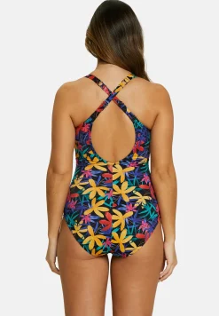 Wireless one piece swimsuit Island Dream